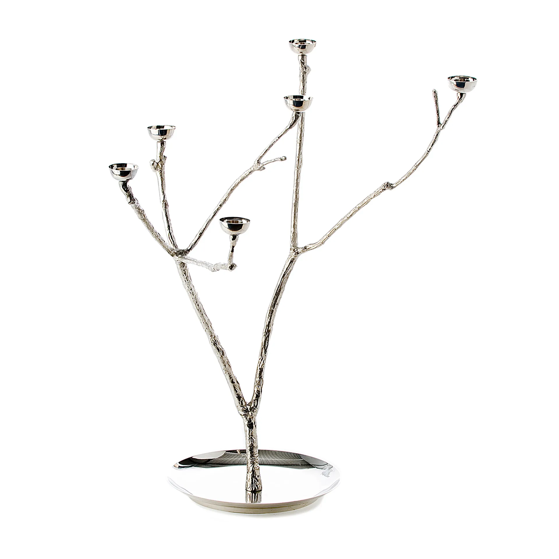 Twiggy ljusstake L 65 cm, Silver POLSPOTTEN