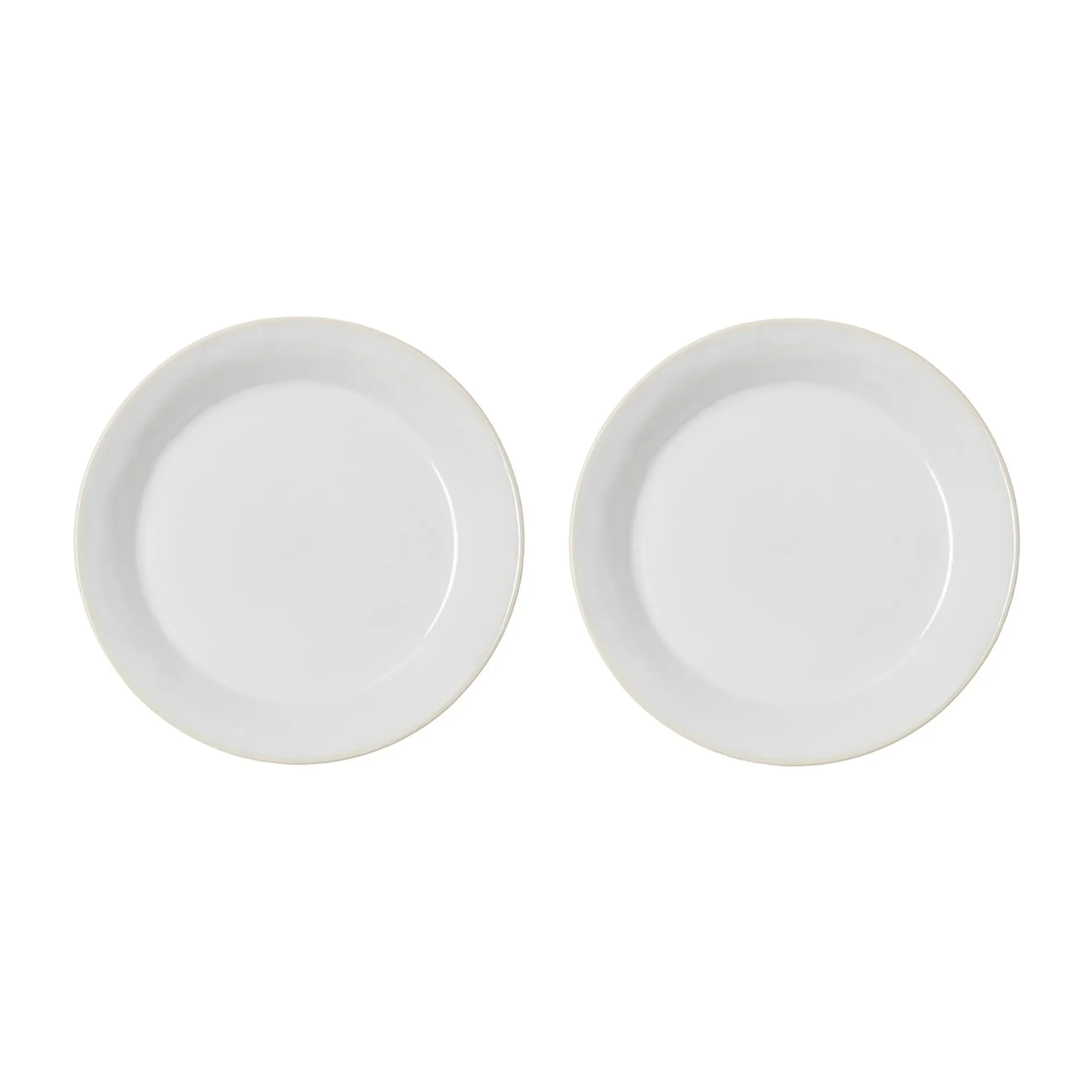 Daga desserttallrik Ø20 cm 2-pack, White PotteryJo