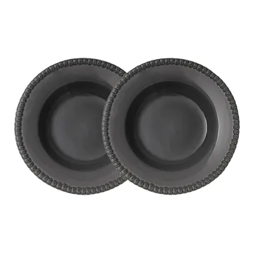 Daria djup tallrik Ø26 cm 2-pack - Clean grey - PotteryJo