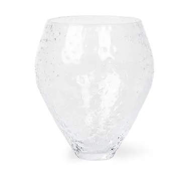 Crushed glasvas medium - Clear - Ro Collection
