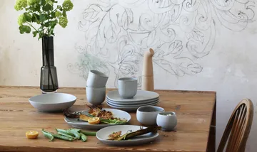 Plate no.34 2-pack - Ash grey - Ro Collection