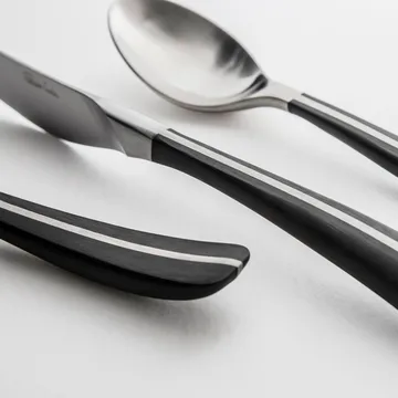 Contour bestickset 24 delar - Svart - Robert Welch