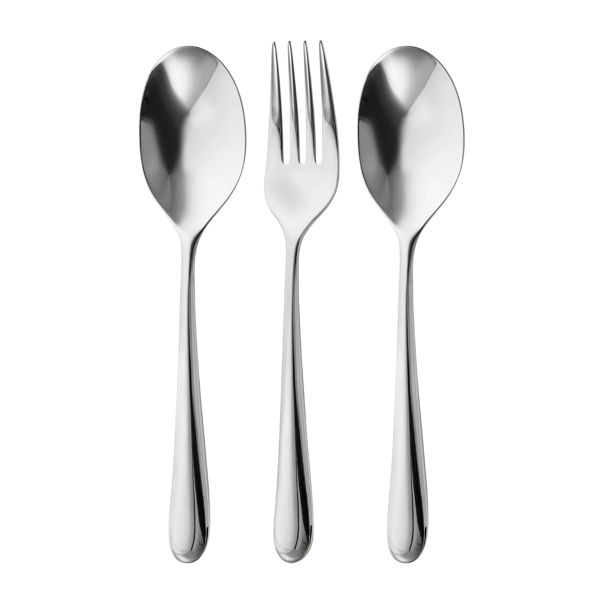 Kingham Bright serveringsbestick 3 delar, Rostfritt stål Robert Welch