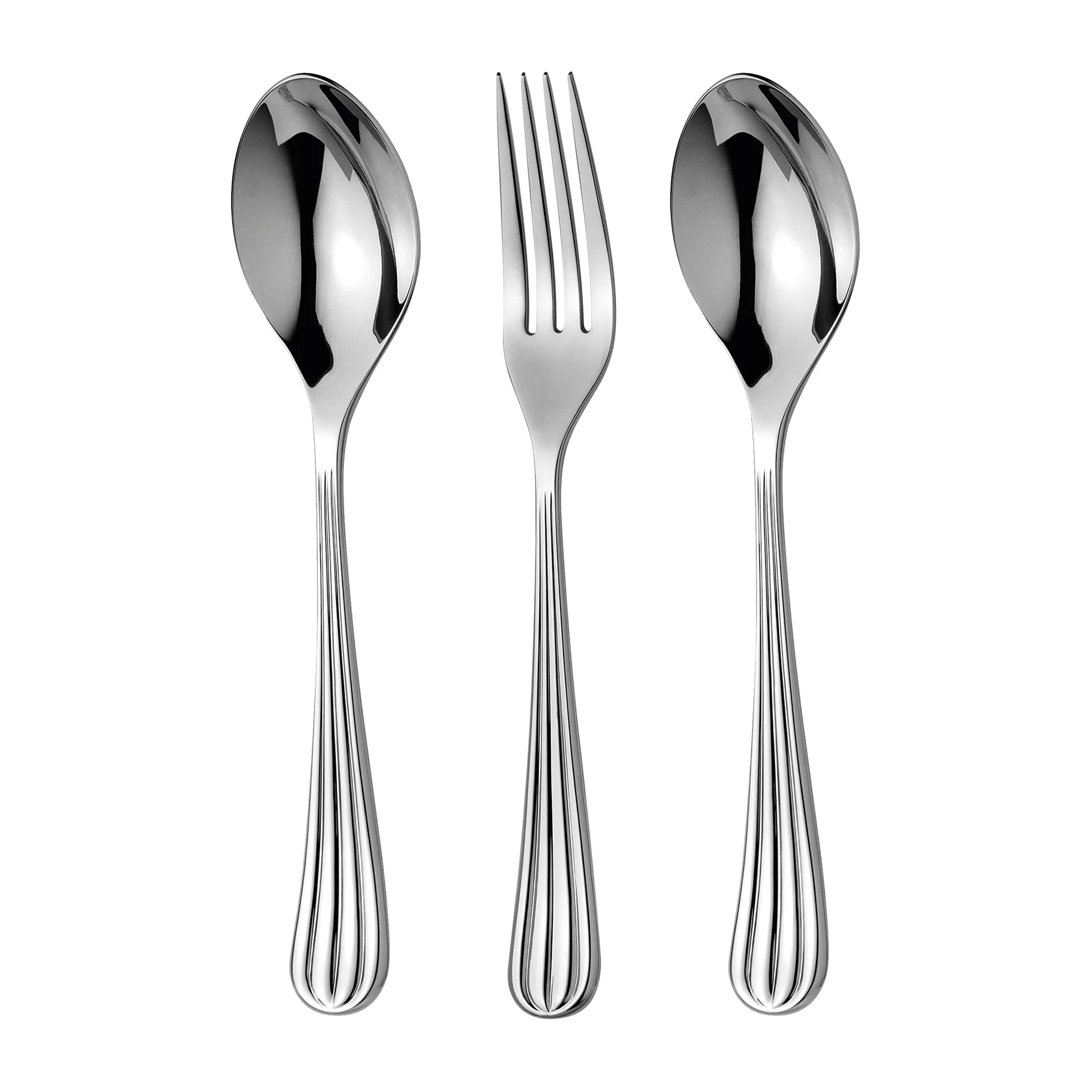 Palm Bright serveringsbestick 3 delar, Rostfritt stål Robert Welch