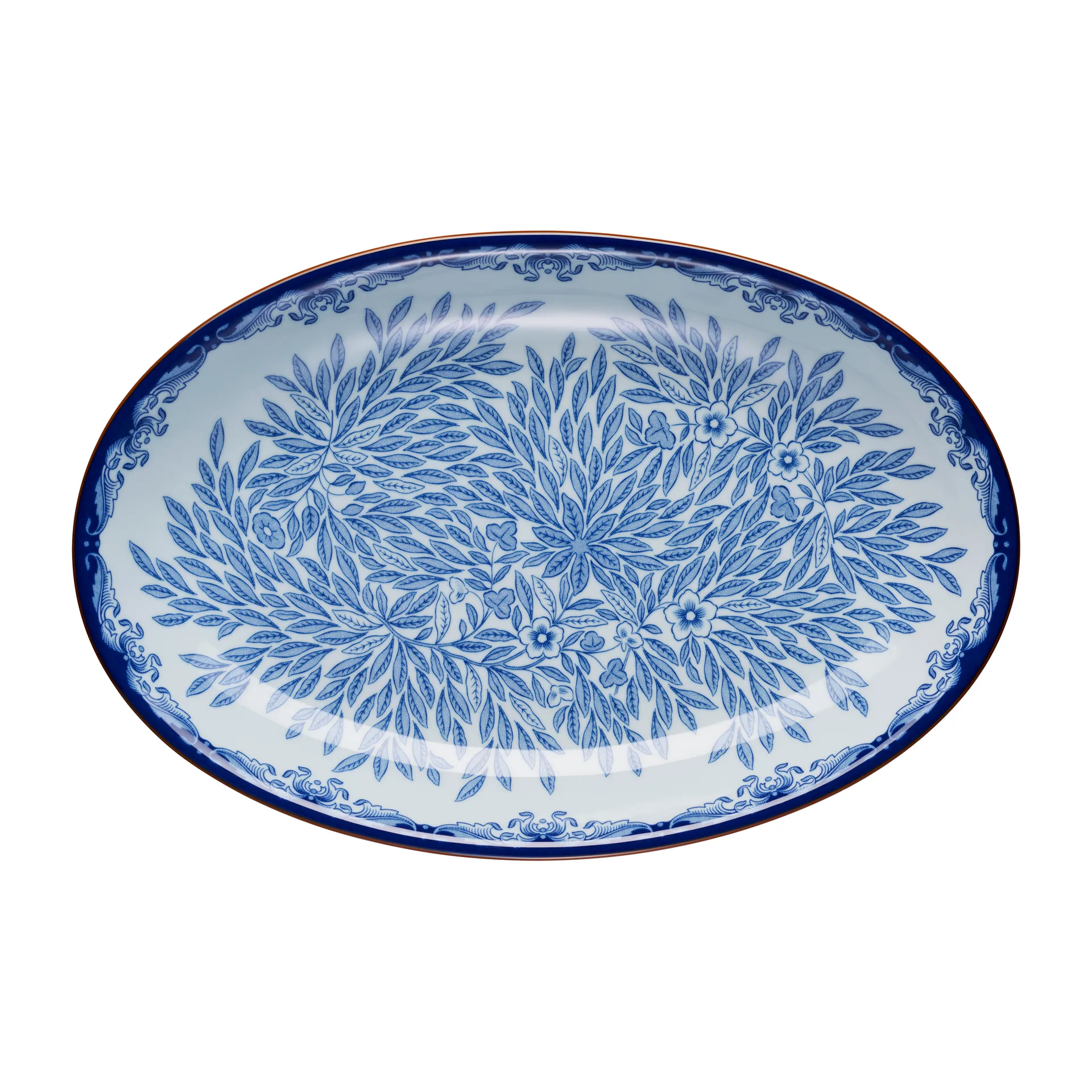 Ostindia Floris ovalt serveringsfat, 22x33 cm Rörstrand