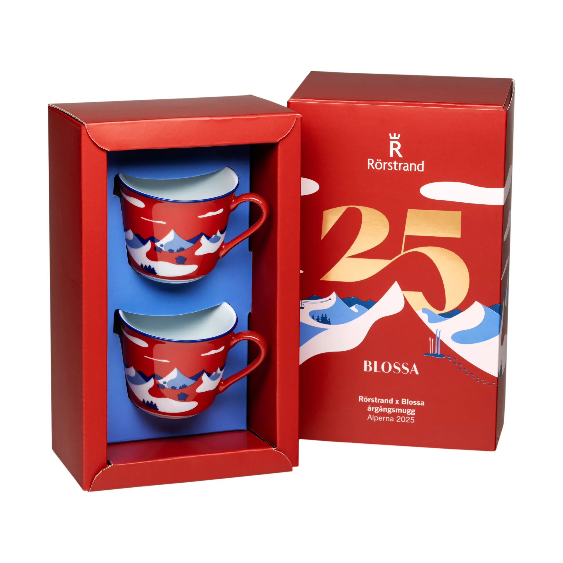 Rörstrand blossa glöggmugg 14 cl, 2-pack Rörstrand