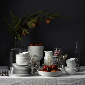 Swedish Grace assiett 17 cm, 6-pack snö (vit) - Rörstrand