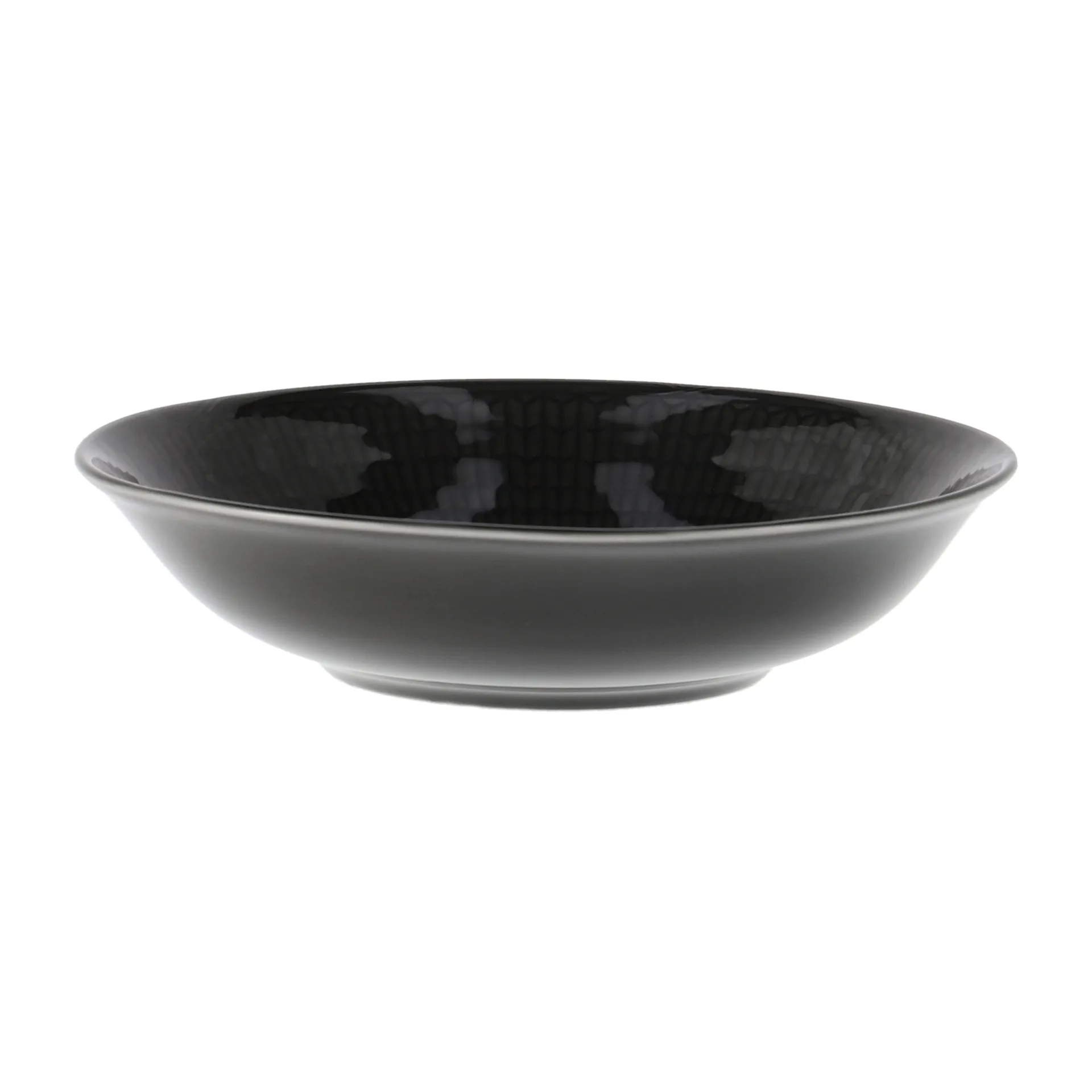 Swedish Grace djup tallrik Ø19 cm, sten (mörkgrå) Rörstrand