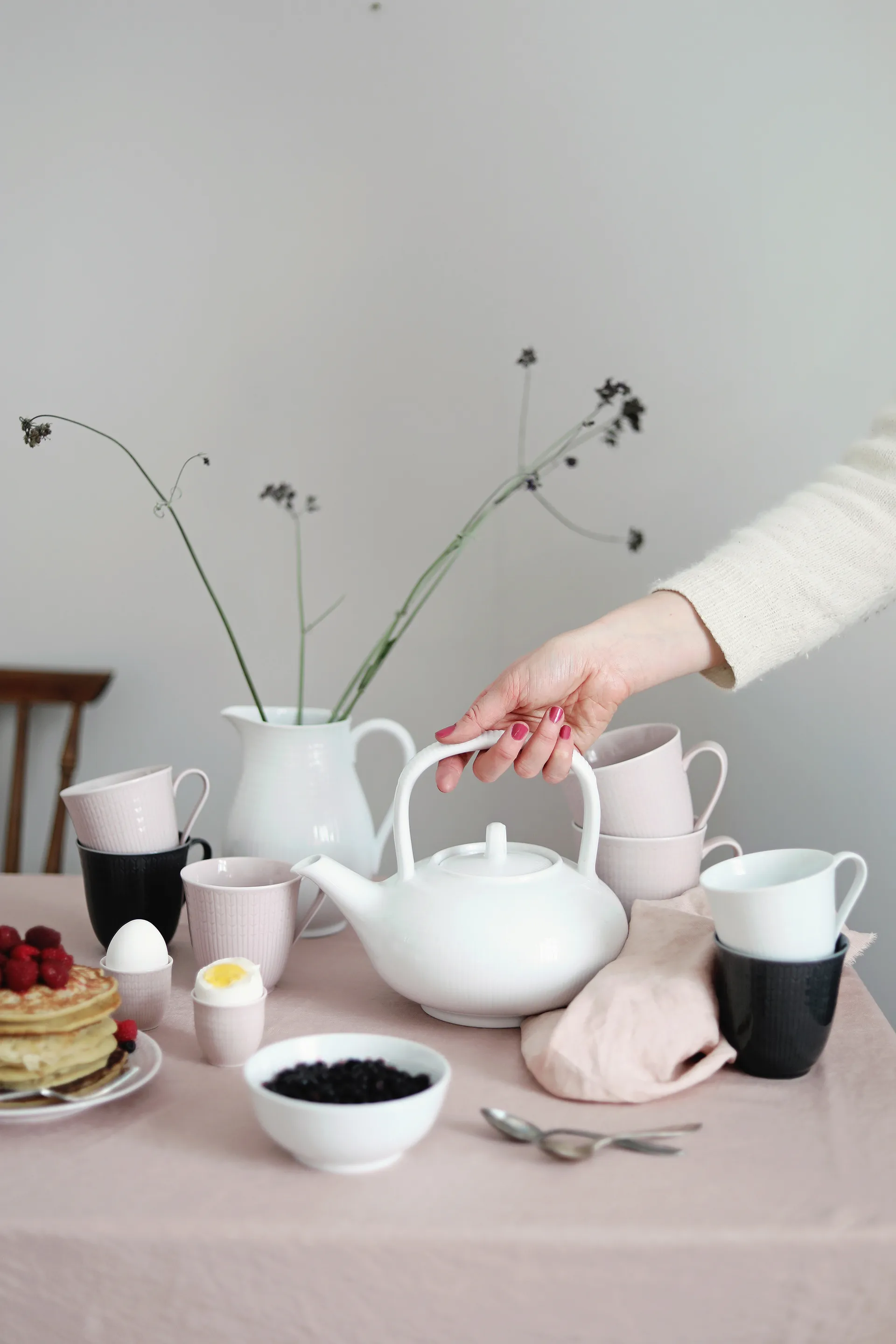 Swedish Grace mugg 50 cl, ros (rosa) Rörstrand