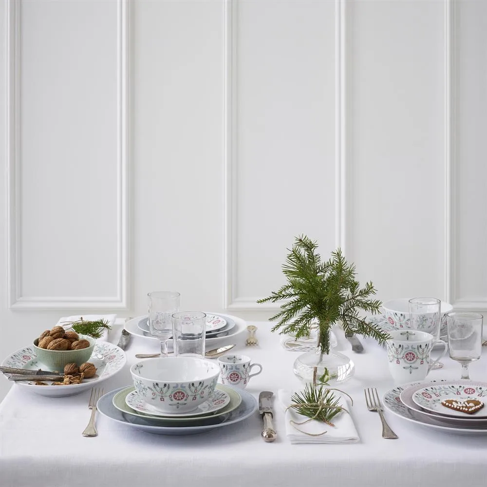 Swedish Grace Winter tallrik oval, vit Rörstrand
