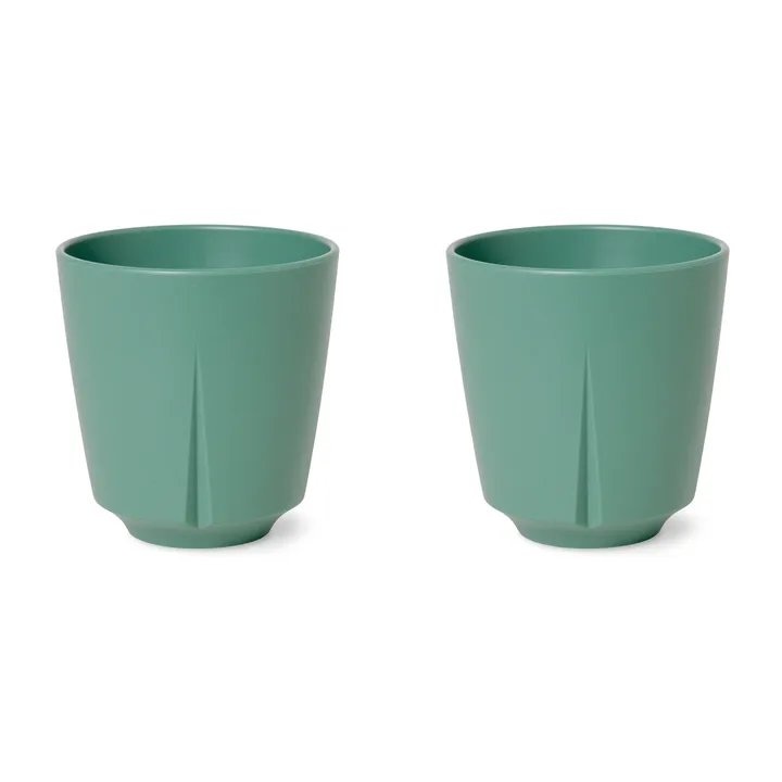 Grand Cru Take mugg 30 cl 2-pack - Dimgrön - Rosendahl
