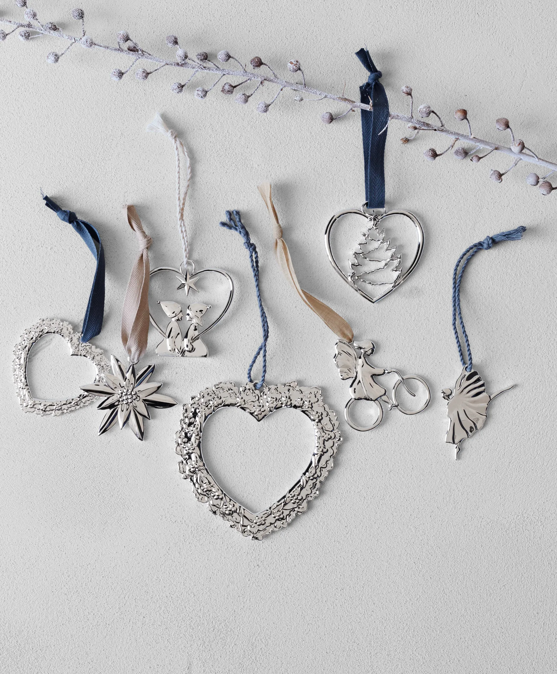 Karen Blixen julhänge Vinterblomma, Silver Rosendahl
