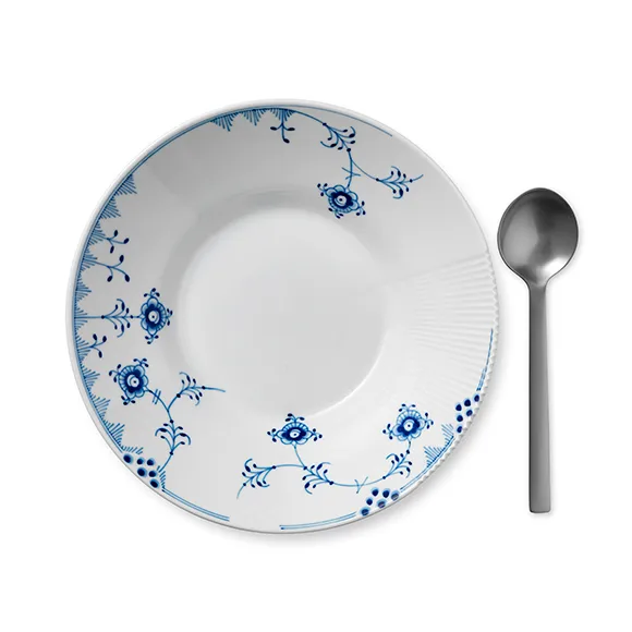 Blue Elements djup tallrik 1, Ø 25 cm Royal Copenhagen