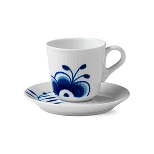 Blue Fluted Mega espressokopp, 9 cl Royal Copenhagen