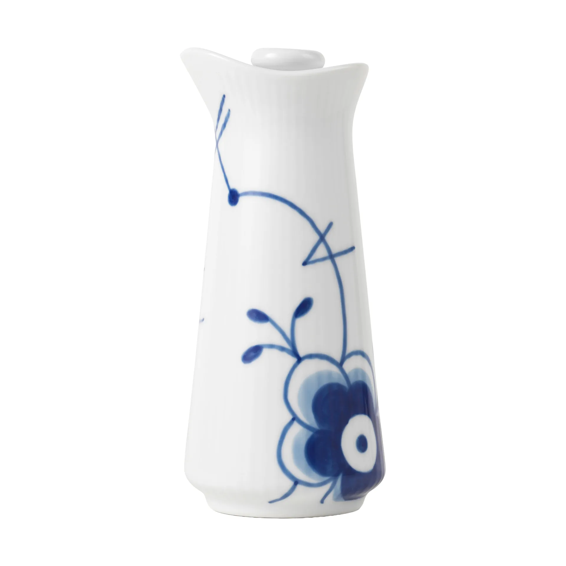 Blue Fluted Mega såskanna med lock 0,33 L, White-blue Royal Copenhagen