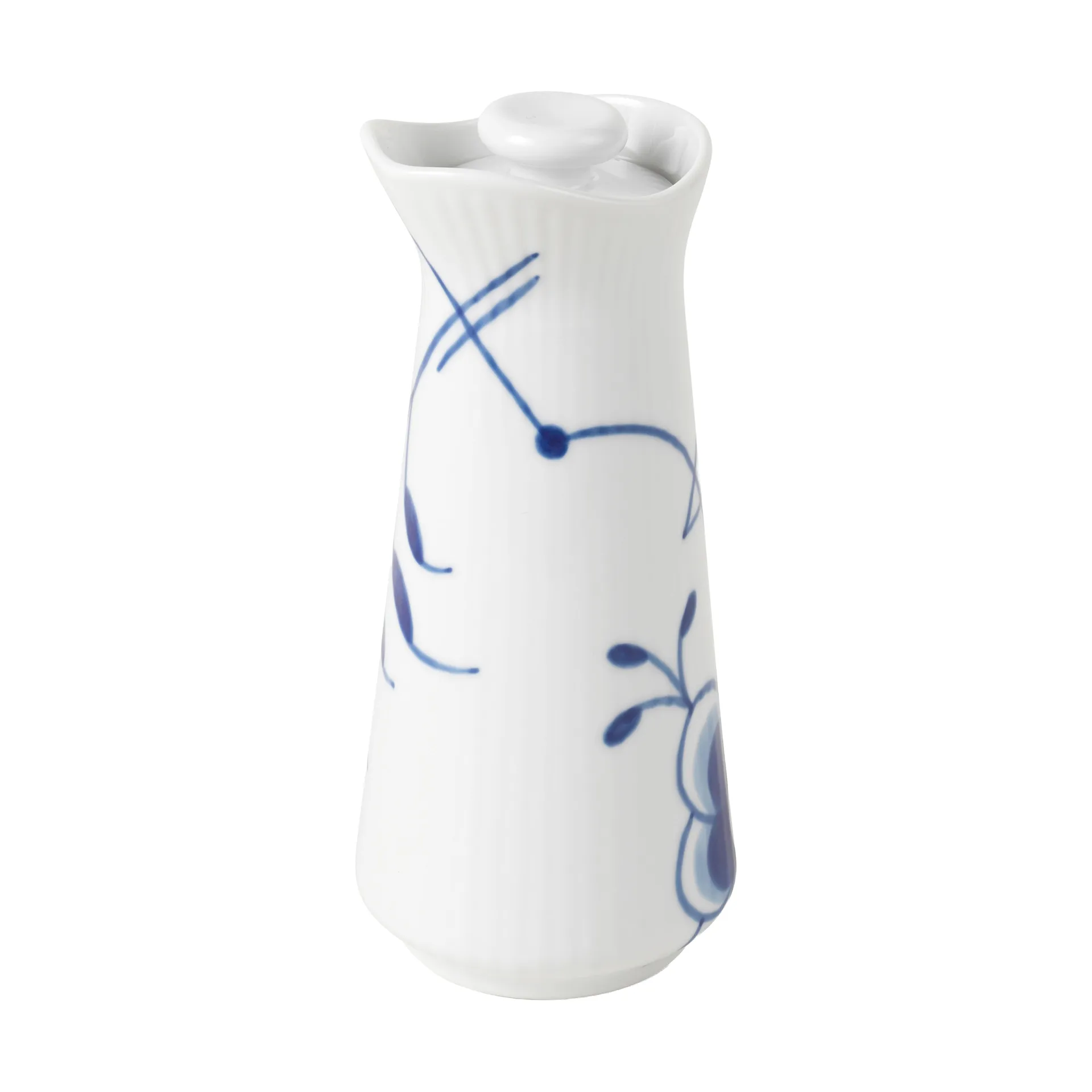 Blue Fluted Mega såskanna med lock 0,33 L, White-blue Royal Copenhagen