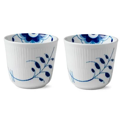 Blue Fluted Mega termomugg 2-pack, 26 cl Royal Copenhagen