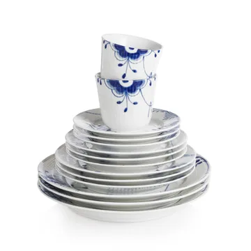 Blue Fluted Mega termomugg 2-pack - 26 cl - Royal Copenhagen