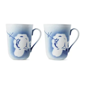 Mega Rose mugg 2-pack - 33 cl - Royal Copenhagen
