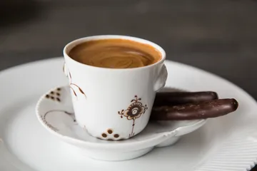 Multicoloured Elements mocca espressokopp och fat - 10 cl - Royal Copenhagen