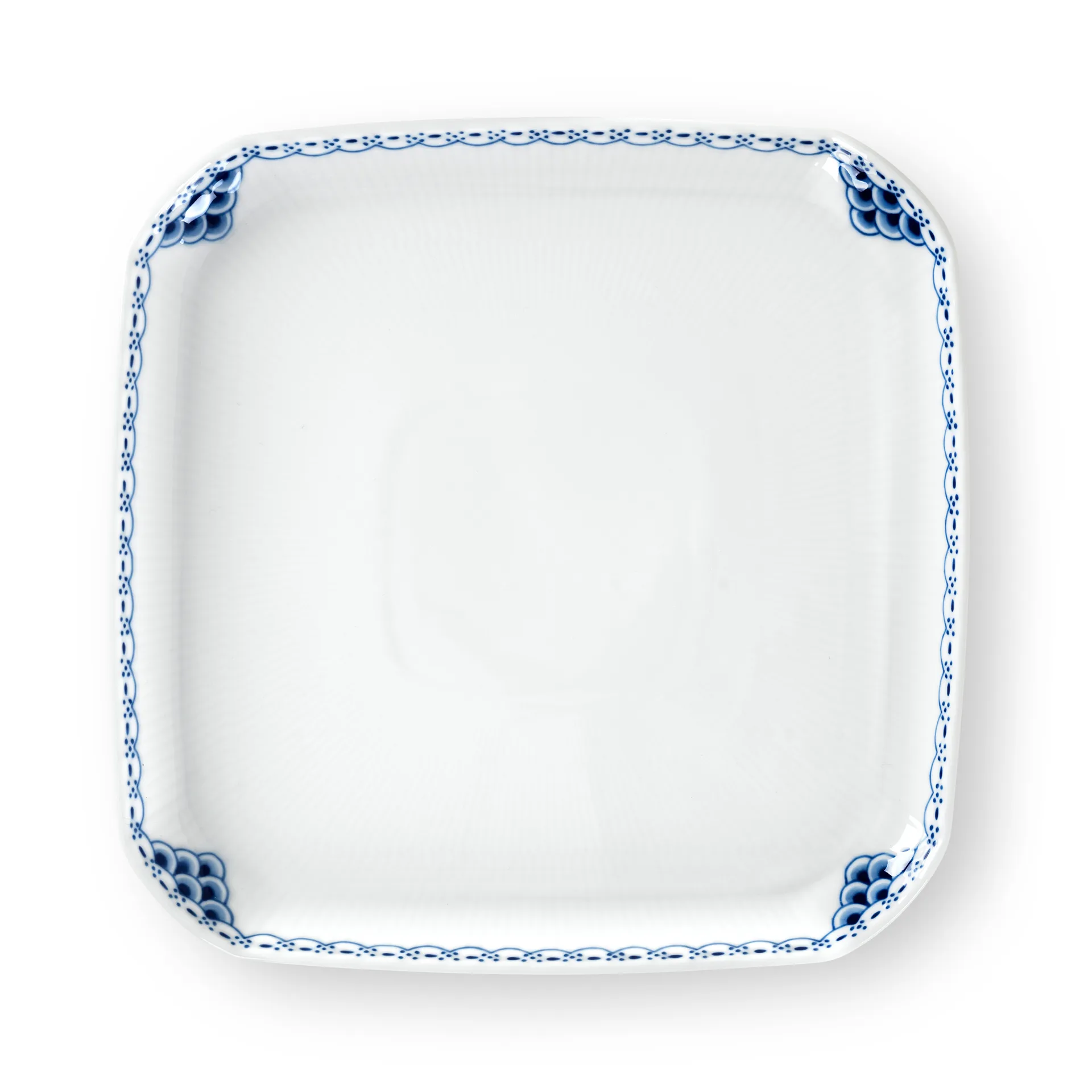 Princess fyrkantig tallrik, Ø21 cm Royal Copenhagen
