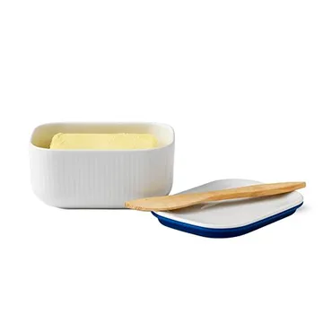 White Fluted smörask - 6,8 cm - Royal Copenhagen
