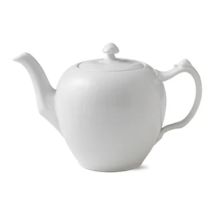 White Fluted tekanna, 100 cl Royal Copenhagen
