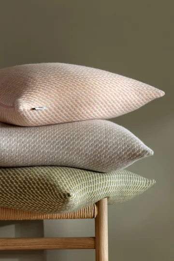 Mello kudde 50x50 cm - Leaf green - Røros Tweed