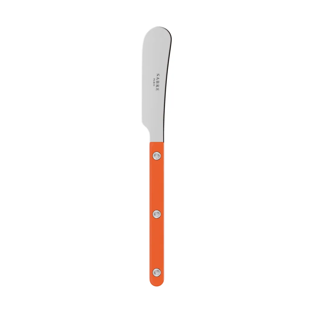 Bistrot solid smörkniv 14 cm, Orange SABRE Paris
