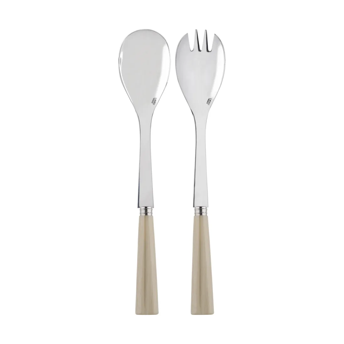 Nature salladsbestick 2 delar, Faux horn SABRE Paris