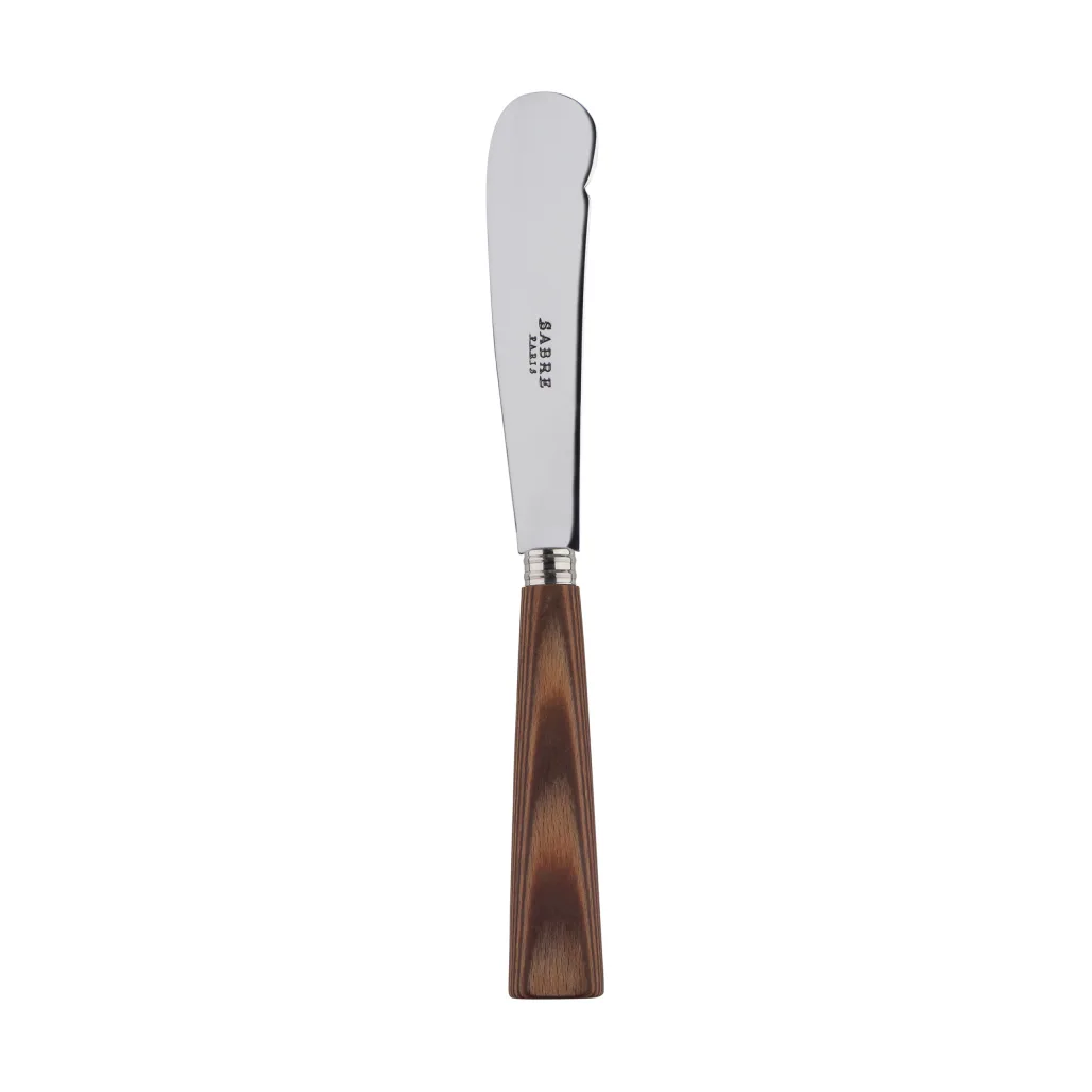Nature smörkniv 16 cm, Light wood laminated SABRE Paris