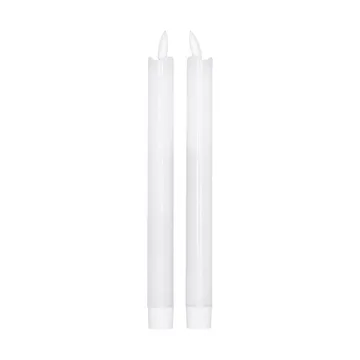Bright LED-ljus 25 cm 2-pack - Vit - Scandi Essentials