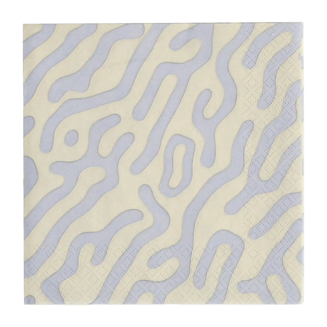 Trace servett 33x33 cm 20-pack, Sand-dusty blue Scandi Essentials