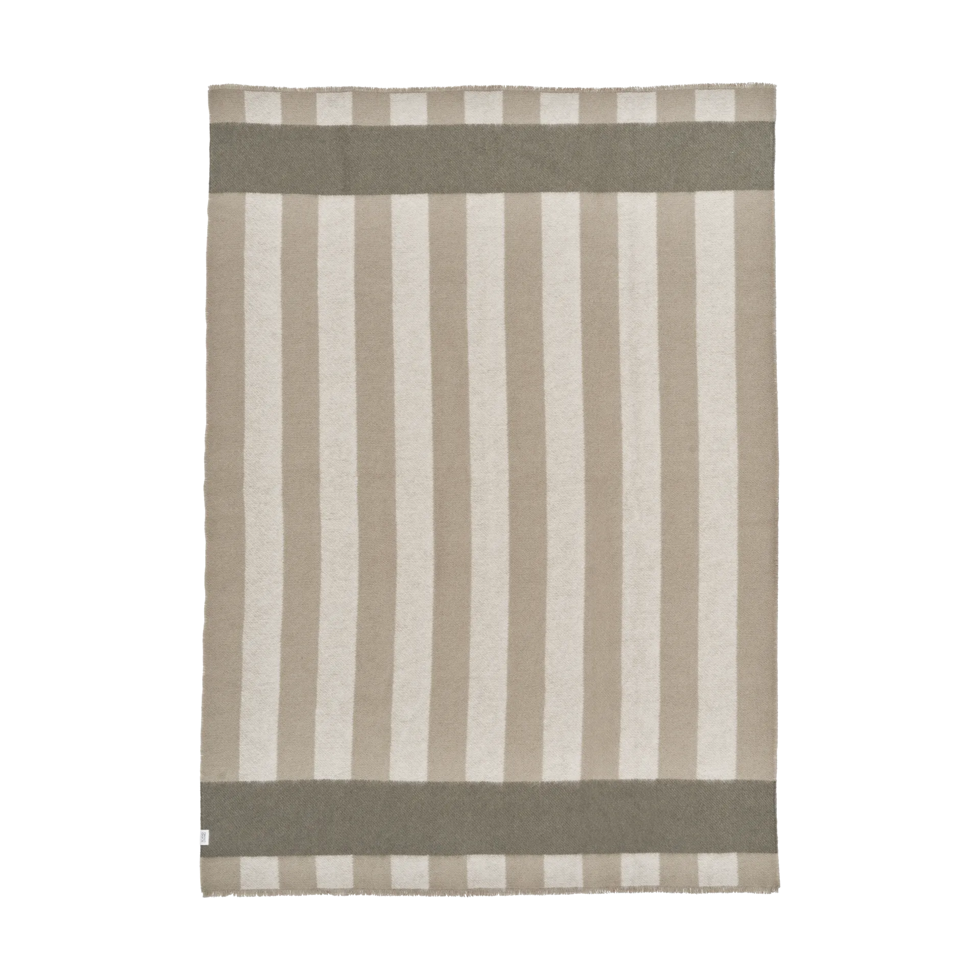 Aisles ullpläd 130x180 cm, Beige Scandi Living