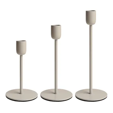 Arctic ljusstake 18 cm - Beige - Scandi Living