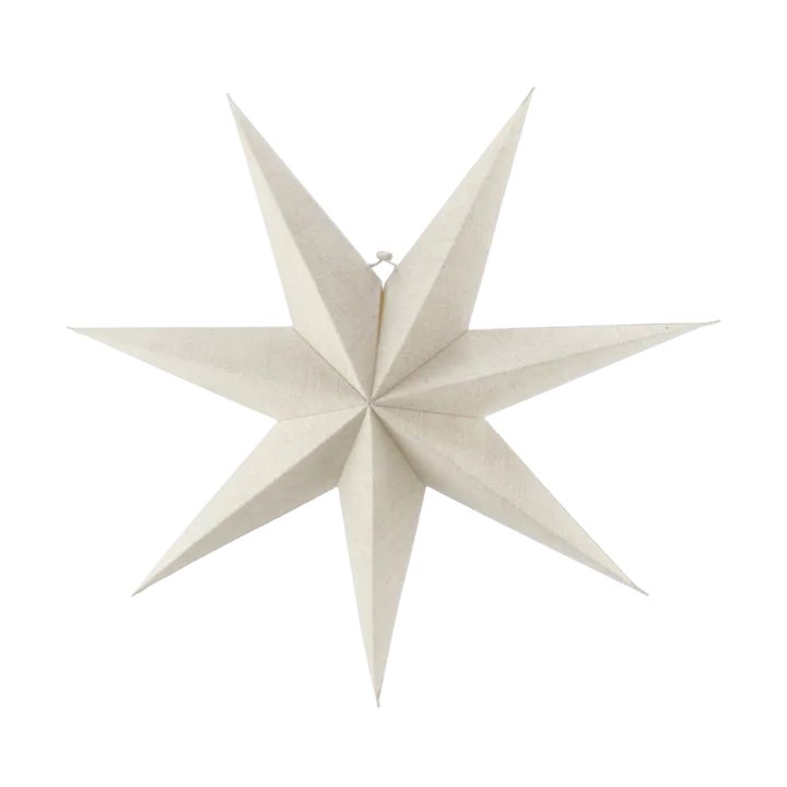 Bare adventsstjärna vit - 80 cm - Scandi Living