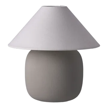 Boulder bordslampa 29 cm grey-white - Scandi Living