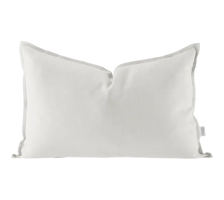 Calm kuddfodral linne 40x60 cm - White - Scandi Living