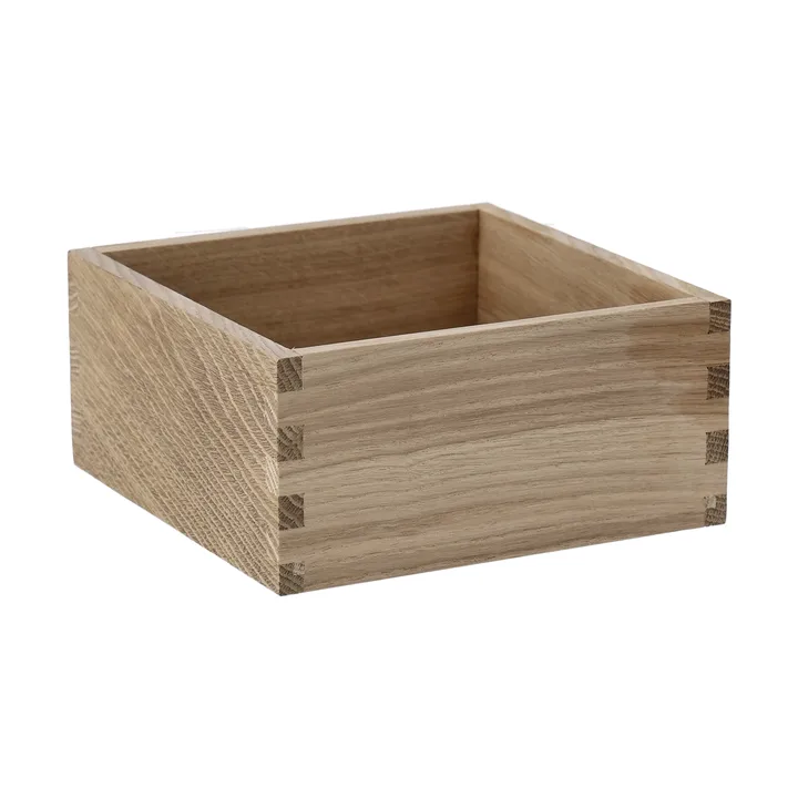 Carve förvaringslåda 15 cm - Ek - Scandi Living