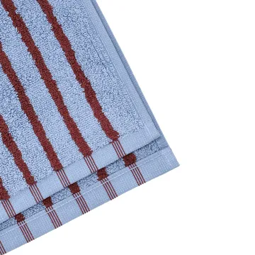 Drift badhandduk 100x150 cm - Blå-röd - Scandi Living