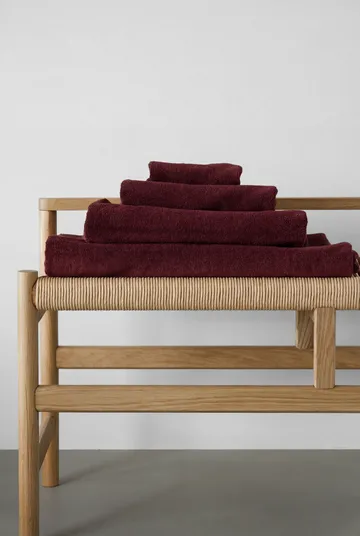 Drift badhandduk 100x150 cm - Röd - Scandi Living