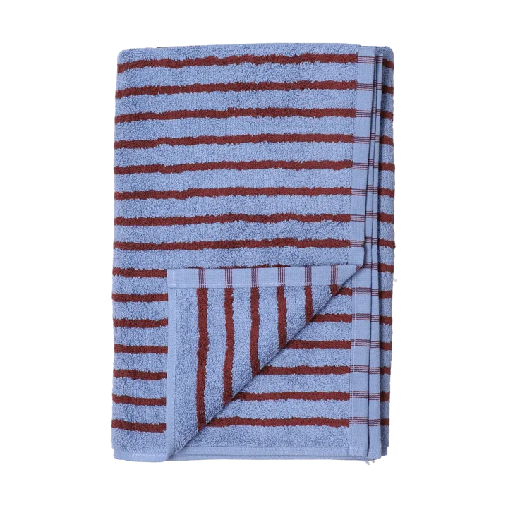 Drift badhandduk 70x140 cm - Blå-röd - Scandi Living
