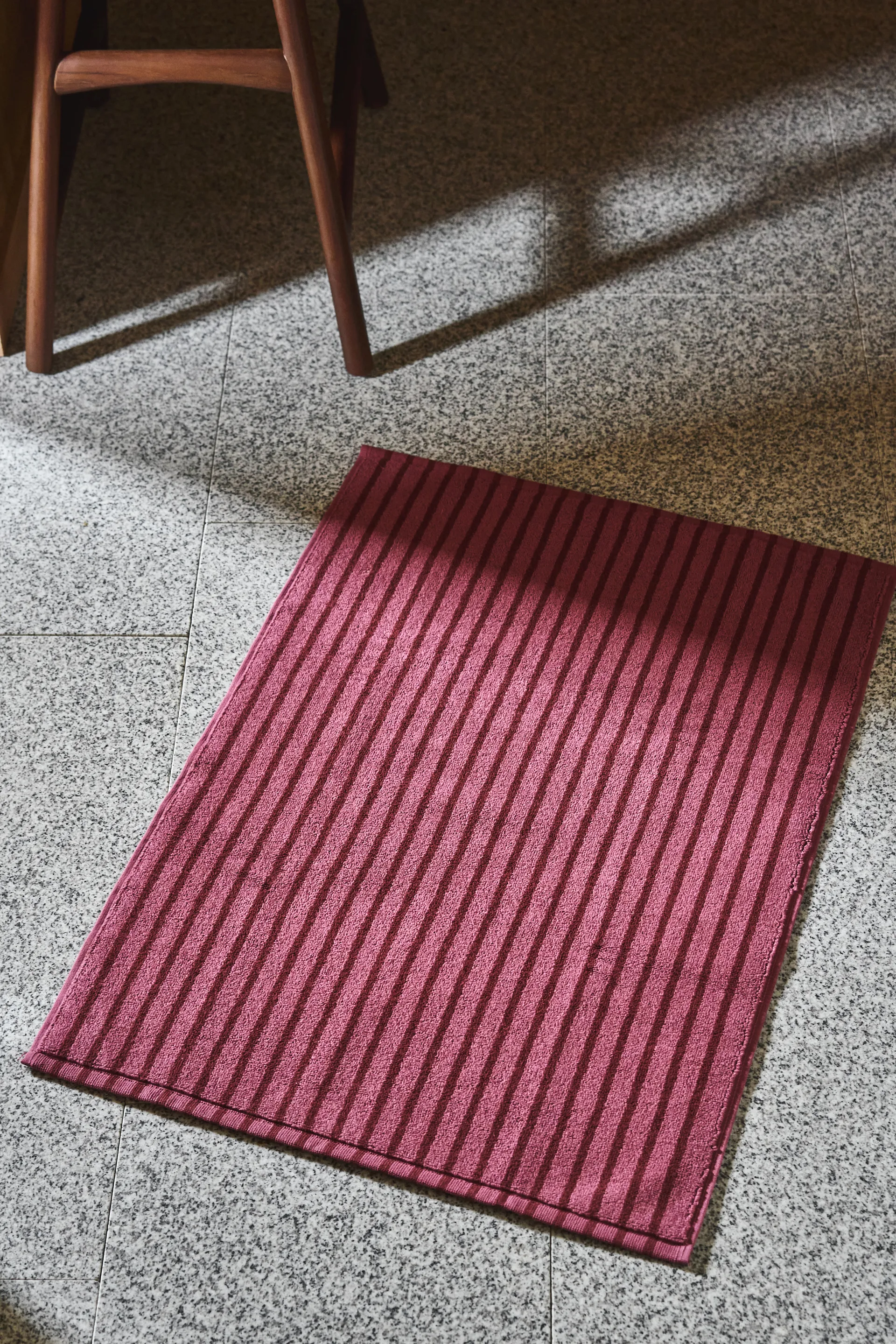 Drift badrumsmatta 50x70cm, Rosa-röd Scandi Living