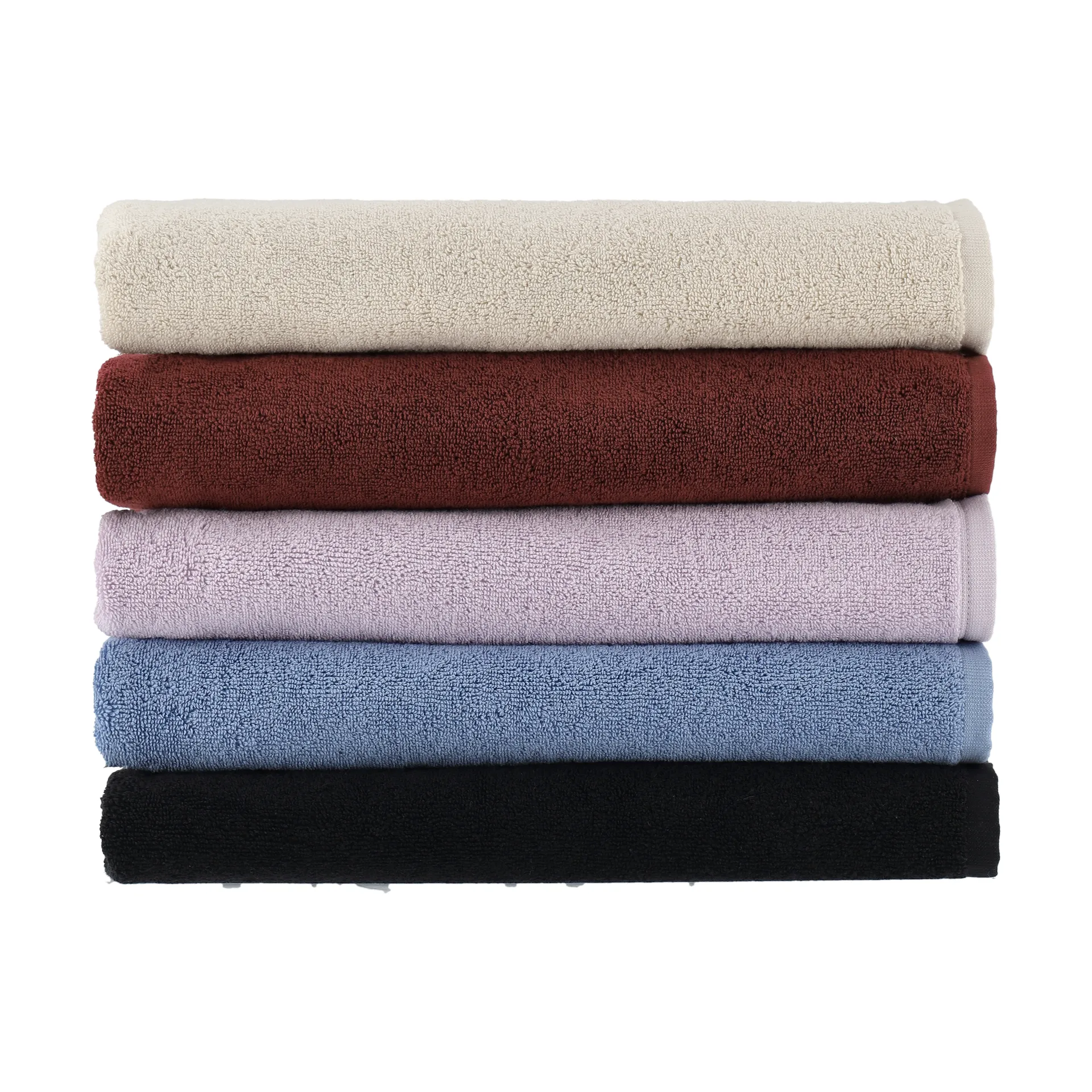 Drift handduk 30x50 cm, Svart Scandi Living
