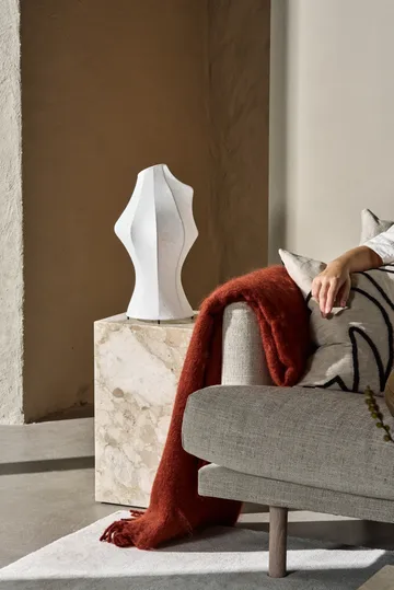 Dune mohair pläd  130x170 cm - Sienna - Scandi Living