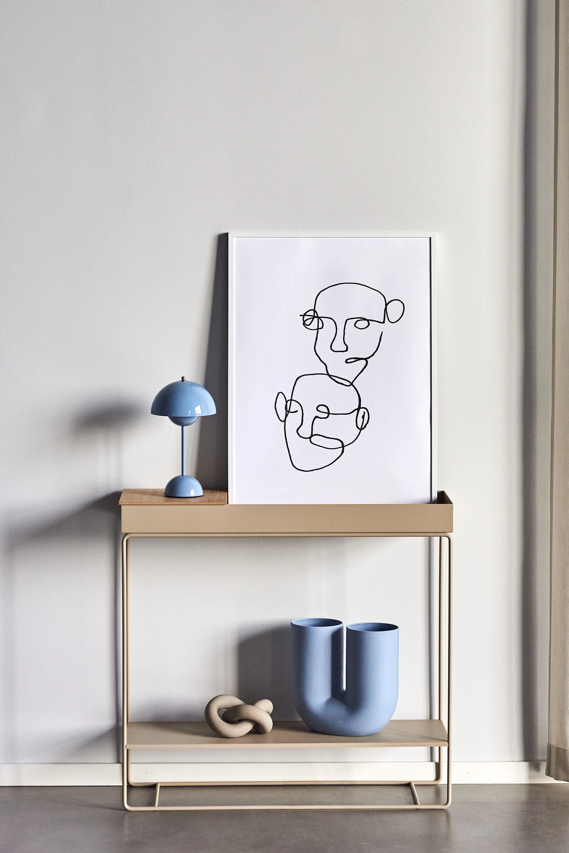 Figurative poster svart, 50x70 cm Scandi Living