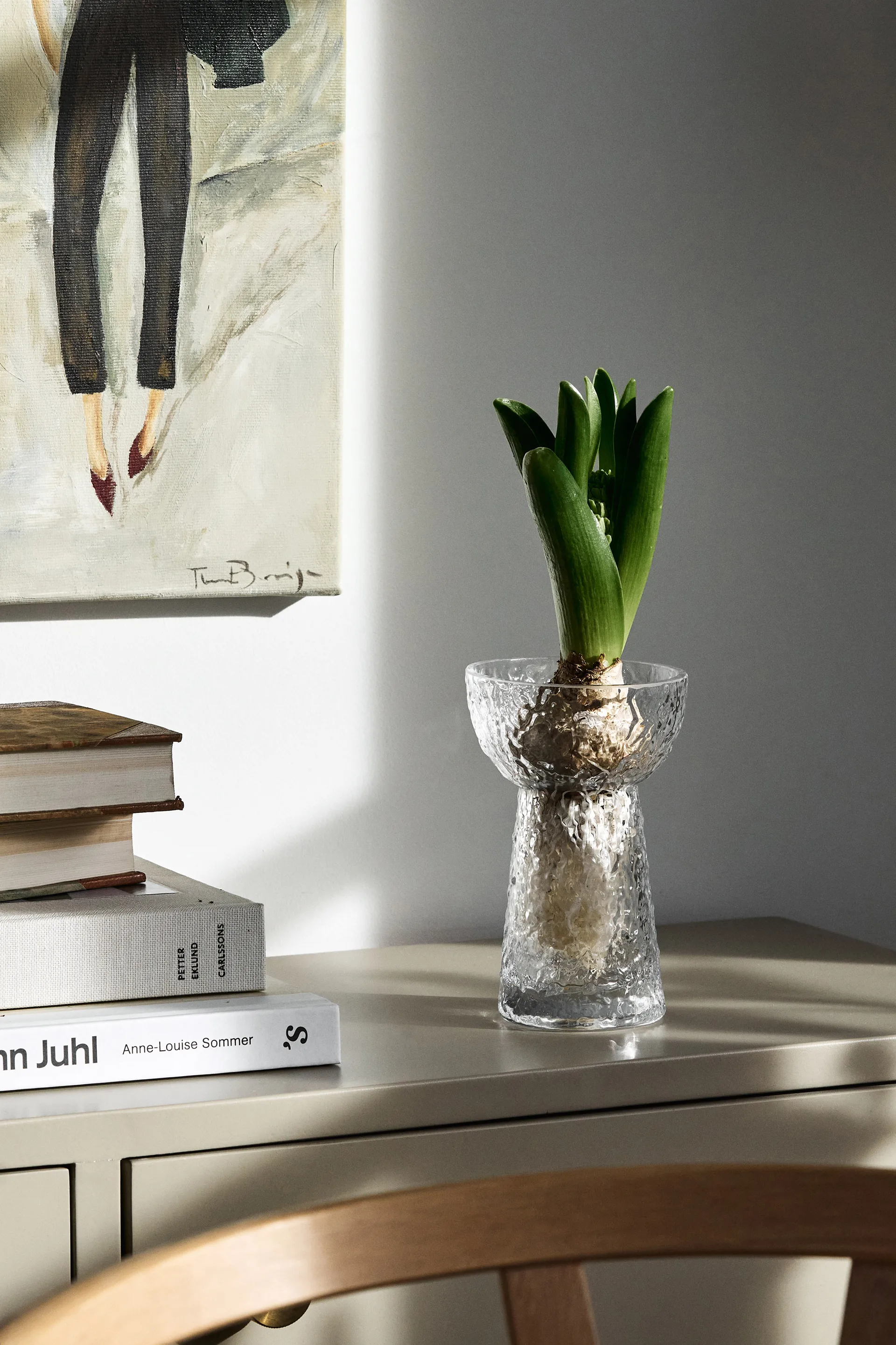 Flor hyacintvas, Klar Scandi Living