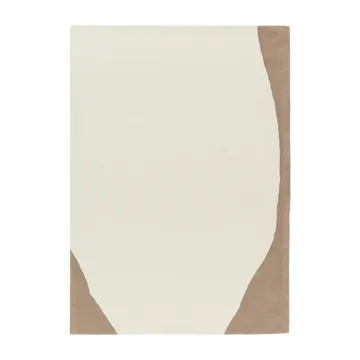Flow ullmatta vit-beige - 200x300 cm - Scandi Living