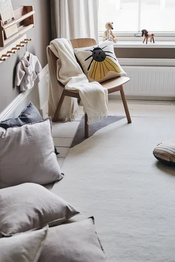 Flow ullmatta vit-grå - 170x240 cm - Scandi Living
