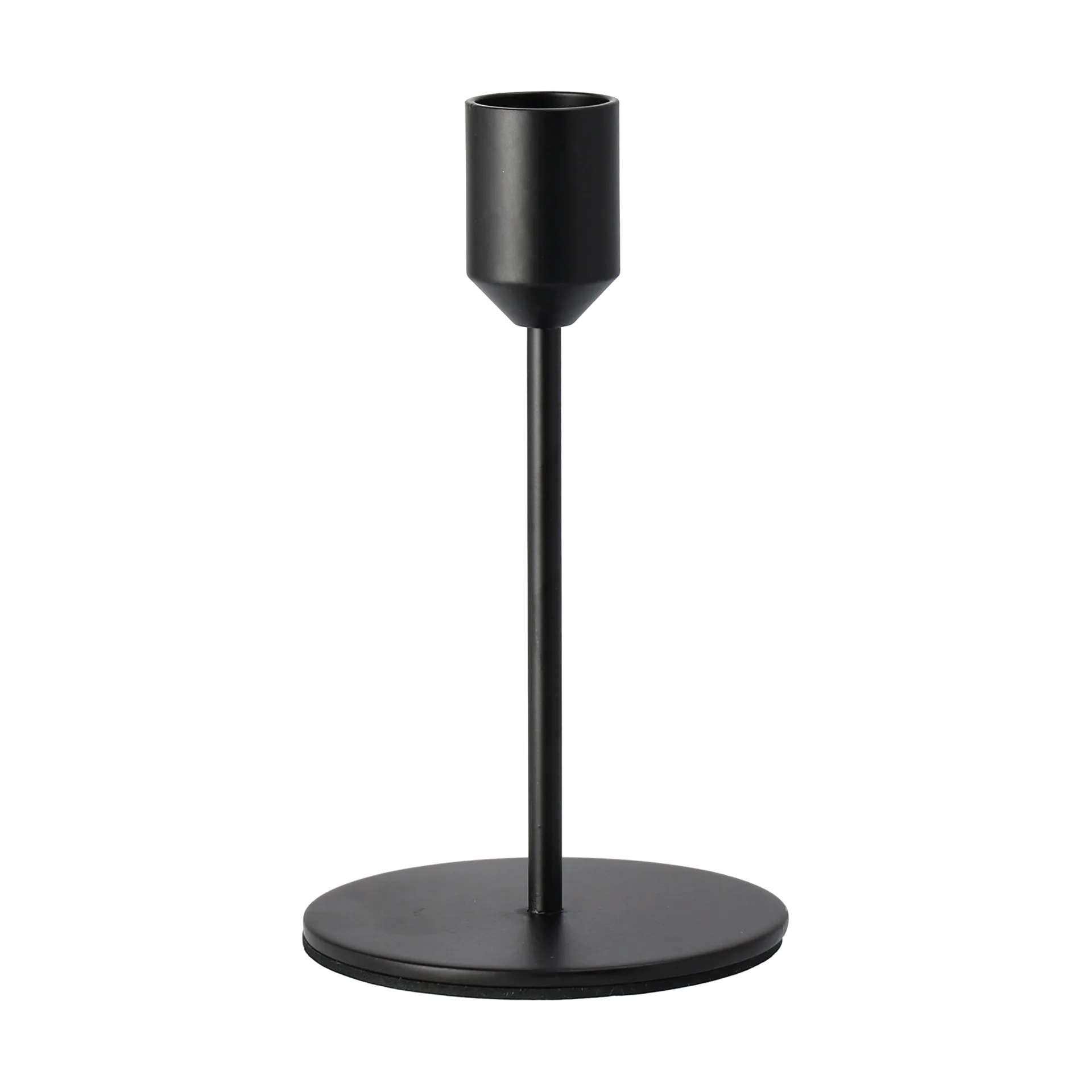 Glare ljusstake 14 cm, Svart Scandi Living